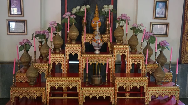 Thai temple in thailand — Stock Photo, Image