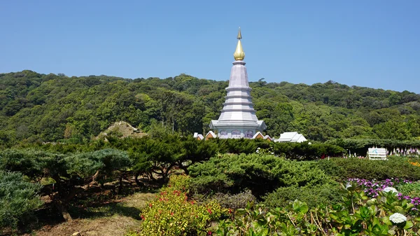 Pagode at doi inthanon — Stock Photo, Image