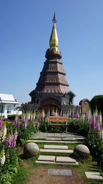Pagoda en doi inthanon — Foto de Stock