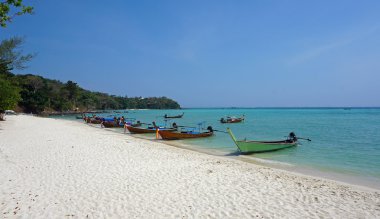 Long beach ko phi phi Island üzerinde