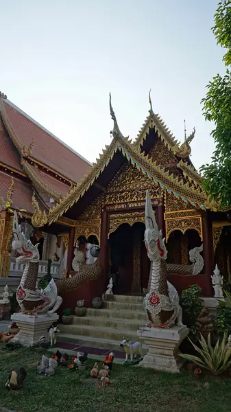 Templo tailandés en Chiang Mai — Foto de Stock