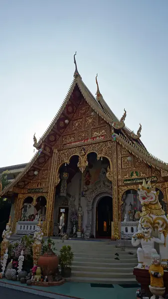 Thai tempel in chiang mai — Stockfoto