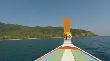 Longtail tekne turu Tayland