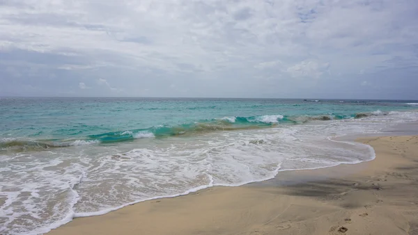 Tropikal plaj sahnesi — Stok fotoğraf