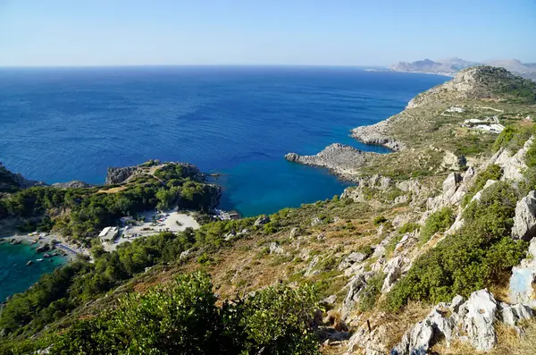 Atemberaubender Blick Über Die Antony Quinn Bay — Stockfoto