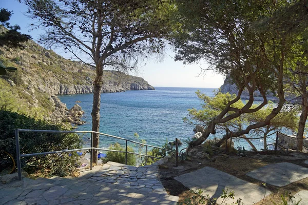 Antony Quinn Bay Auf Rhodos — Stockfoto