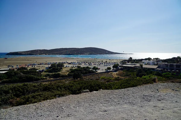 Rhodes Adası Ndaki Paralia Prasonisous Sahili — Stok fotoğraf