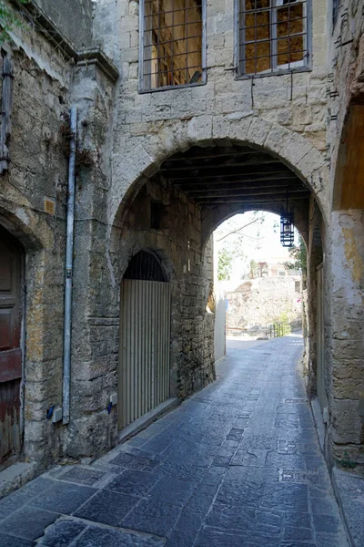 Rhodes Old Town Daki Antik Kale — Stok fotoğraf