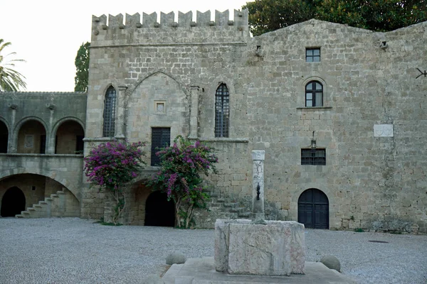 Ancienne Forteresse Rhodes Oldtown Grèce — Photo