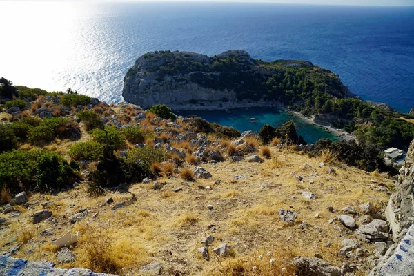 Antony Quinn Körfezi 'nin muhteşem manzarası