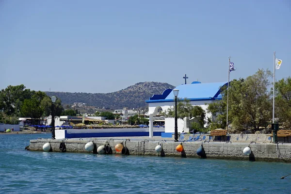 Chapelle Chrétienne Traditionnelle Port Faliraki — Photo