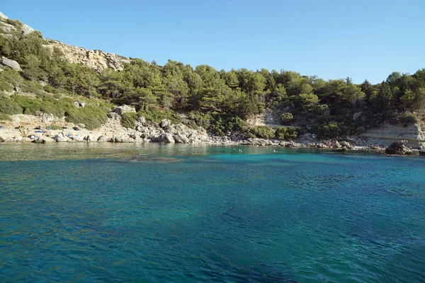 Antony Quinn Bay Auf Rhodos — Stockfoto