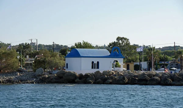 Chapelle Chrétienne Traditionnelle Port Faliraki — Photo