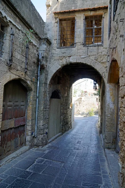 Rhodes Old Town Daki Antik Kale — Stok fotoğraf