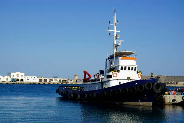 Mandraki Port Île Rhodes Grèce — Photo