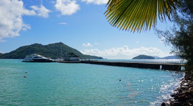 Anse madge praslin üzerinde
