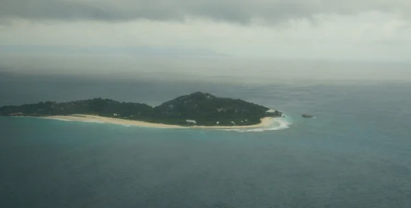 Vista aérea de las islas Seychelles — Foto de Stock