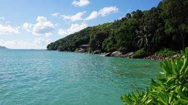 Anse madge praslin üzerinde