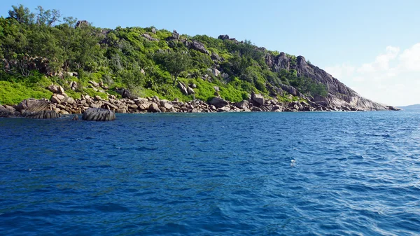 Ilha de praslin — Fotografia de Stock