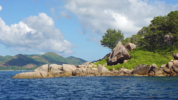 Isla Praslin — Foto de Stock