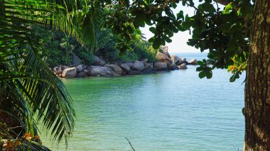 Seyşeller kıyı şeridi