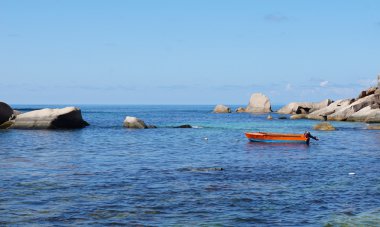 Seyşeller kıyı şeridi