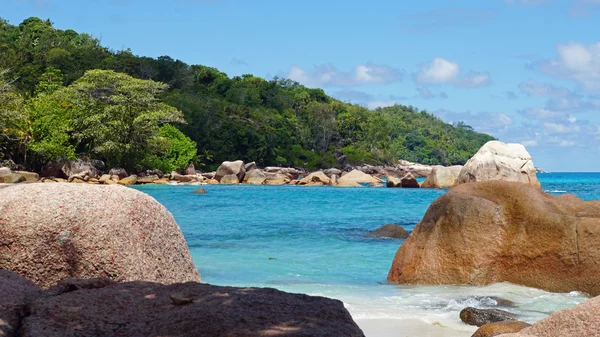 Famous anse lazio — Stock Photo, Image