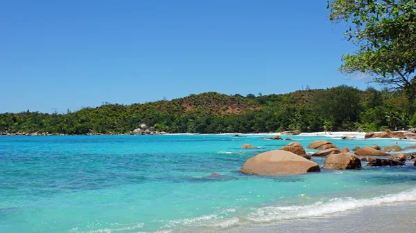 Natural tropical beach — Stock Photo, Image