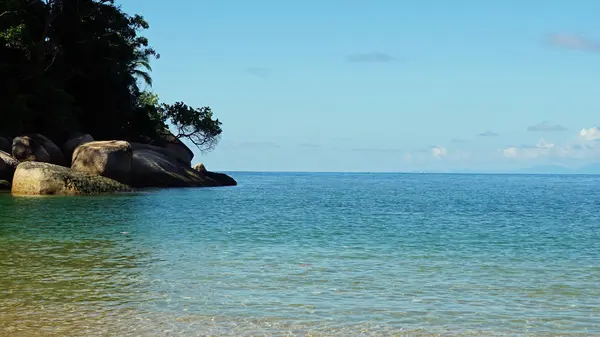 Mała plaża — Zdjęcie stockowe