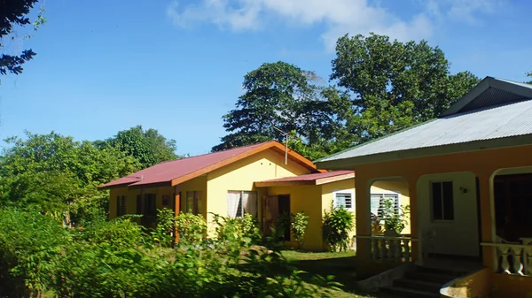 Paisagem e habitação — Fotografia de Stock