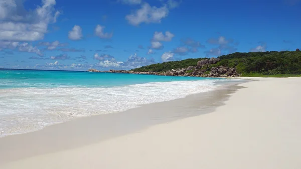 Granieten stenen op grand anse — Stockfoto