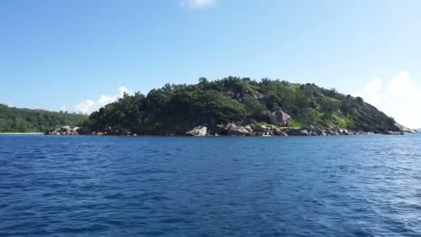 Seychellen strand — Stockvideo