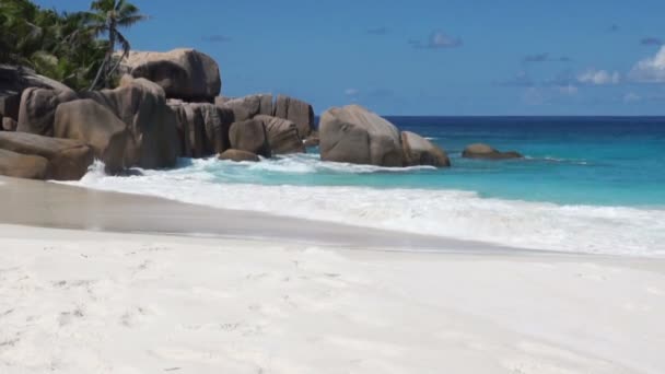 Playa de Seychelles — Vídeos de Stock