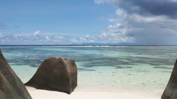 Playa de Seychelles — Vídeo de stock