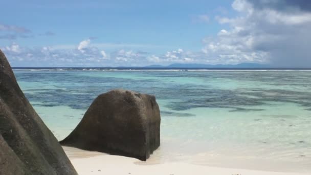 Seychelles beach — Stock Video