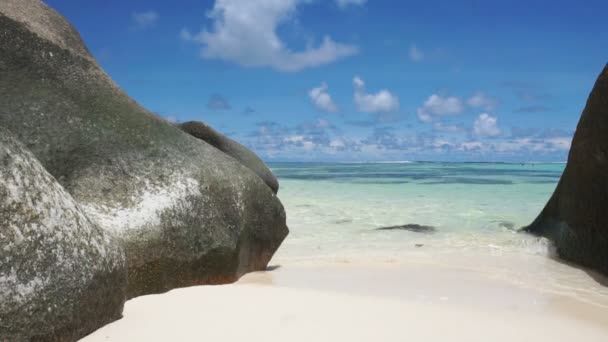 Seychellerna beach — Stockvideo