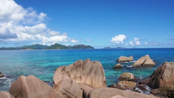 Csodálatos Seychelle-szigetek — Stock videók