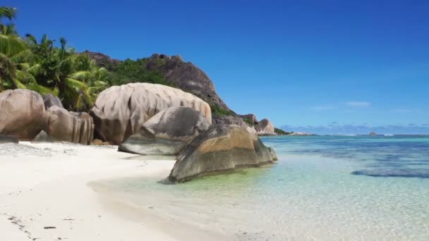 Spiaggia delle Seychelles — Video Stock