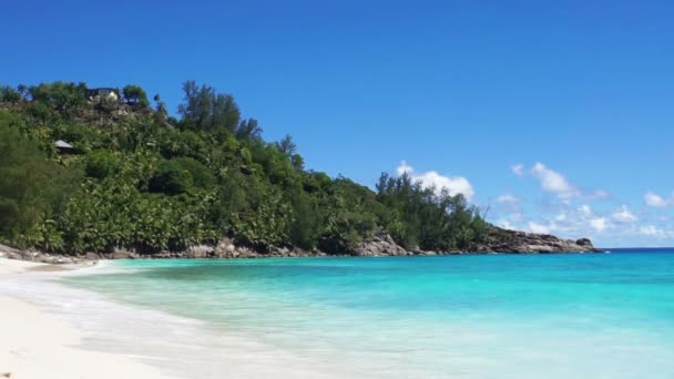 Playa de Seychelles — Vídeo de stock