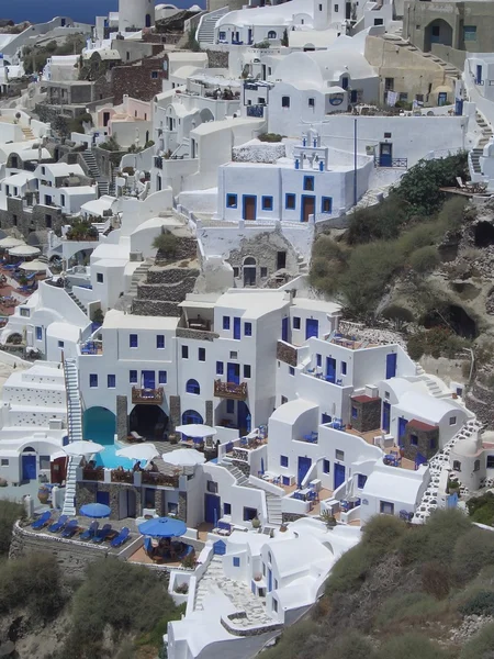 Острів santorinis — стокове фото