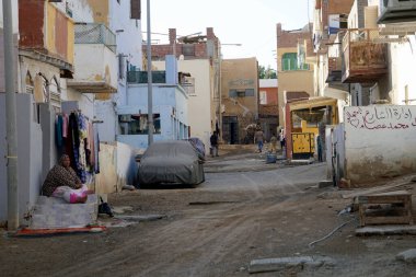 El Kureyir, Mısır - 10 Ekim 2025: Yoksulluk Köyü