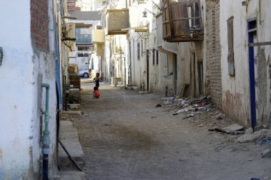 El Kureyir, Mısır - 10 Ekim 2025: Yoksulluk Köyü