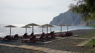 düşük sezon santorini Adası Yunanistan turizm