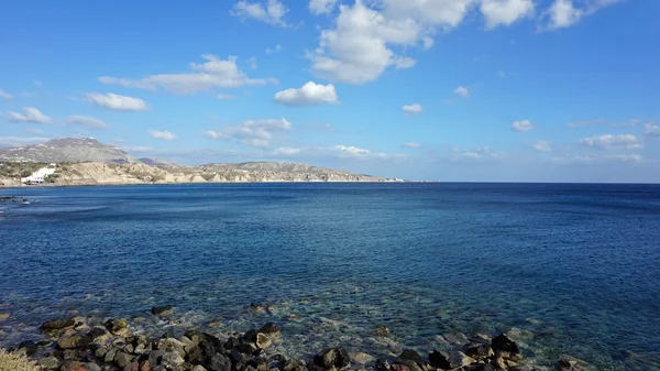 Roter Strand auf der Insel Santorini in Griechenland — Stockfoto