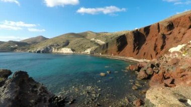 santorini kıyıları