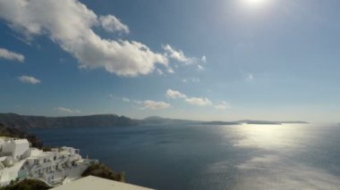 santorini Adası Oia Köyü