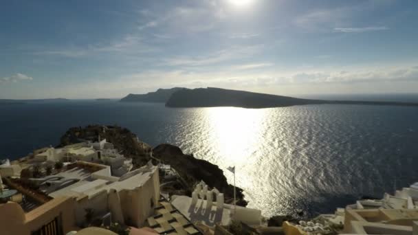 Île de Santorin en automne 