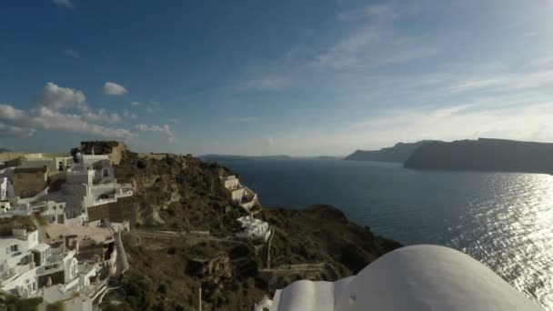 Île de Santorin en automne 