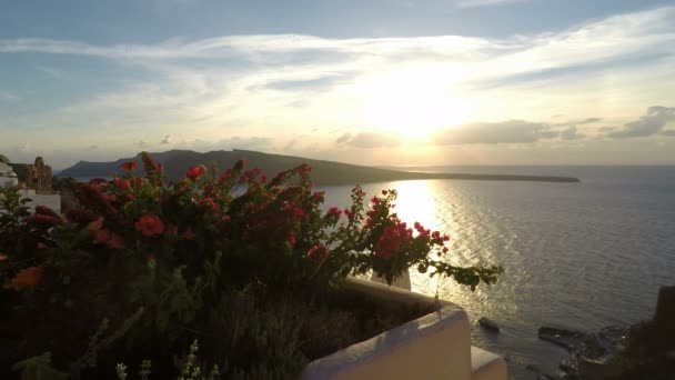 Île de Santorin en automne 