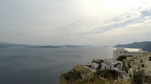 Santorini jesienią — Wideo stockowe